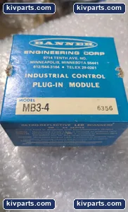 Banner MB3-4 Photoelectric Amplifier Module – actual item, photo 6 of 6