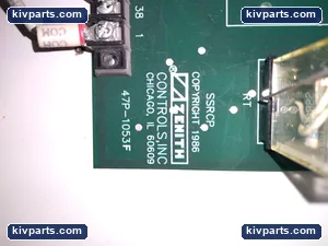 Zenith 47P-1053F Controls – actual item, photo 3 of 6