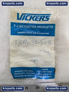 Vickers LSM-92-3-1-B Sleeve Ring Hydraulic Actuator – actual item, photo 4 of 7