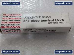 Buchanan B112 Duty Phenolic Terminal Block – actual item, photo 2 of 5