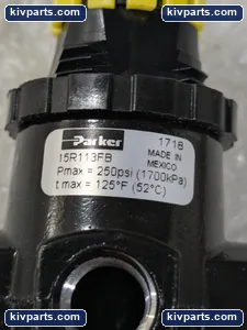 Parker 15R113FB Air Pressure Regulator – actual item, photo 3 of 5
