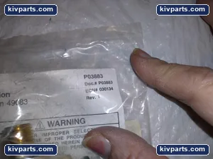 Parker 032512525 Right Angle Flow Control Valve – actual item, photo 3 of 5