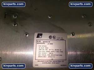 Reliance Electric 57C331 AutoMax 16 Slot Rack Chassis – actual item, photo 2 of 3