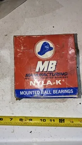 MB Manufacturing TBC25K NYLA-K Mounted Ball Bearings