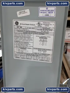 General Electric TE100R Circuit Breaker Enclosure – actual item, photo 3 of 5