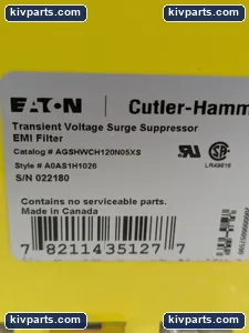 Cutler-Hammer AGSHWCH120N05XS Surge Suppressor EMI Filter – actual item, photo 5 of 7
