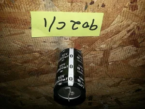 Capacitor 6800 MFD 50V Electrolytic Industrial Component