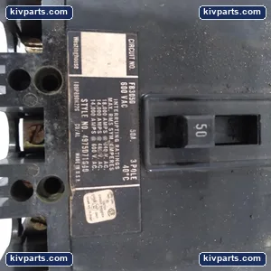 Westinghouse FB3050 Circuit Breaker – actual item, photo 3 of 6