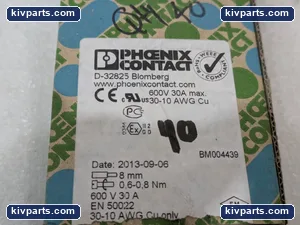 Phoenix Contact 3007327 Terminal Block – actual item, photo 7 of 12