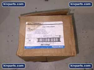 T & B FITTINGS 1280AL 1-1/2" PIPE STRAP ... LOT OF 25 – actual item, photo 2 of 3
