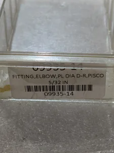 Pisco 09935-14 Pneumatic Elbow Plug-In Fitting