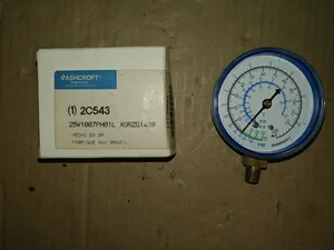 Ashcroft 25W1007PH01L Low Side Refrigeration Gauge