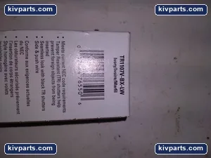 Eaton TR1107V-BX-LW IVORY Dual Recepticle – actual item, photo 2 of 3