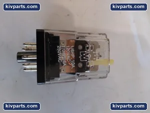 Plug In Power Relay 1/6HP 10A 120VAC 1/3HP 6A 250VAC Clear Case Industrial Panel – actual item, photo 3 of 5