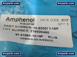 Amphenol 97-3106A-18-16P Plug – actual item, photo 6 of 9