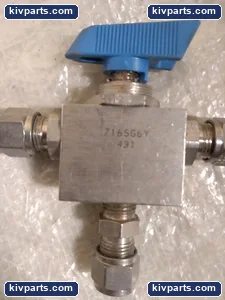 Hoke 7165G6Y Selecto-Mite Ball Valve – actual item, photo 3 of 5