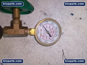 Hewlett Packard 8507-0408 Gas Pressure Regulator Gauge – actual item, photo 3 of 5