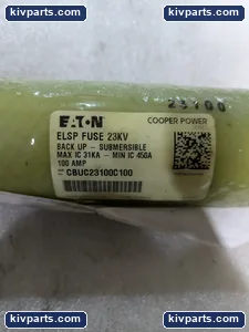 Eaton CBUC23100C100 Current Limiting Backup Fuse – actual item, photo 7 of 8