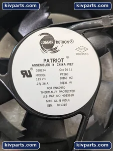 Comair Rotron PT2B3 Patriot 028254 Axial Cooling Fan – actual item, photo 3 of 9