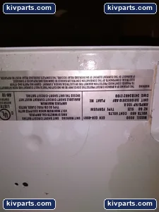 General Electric JMW 6753 8000 MCC Bucket – actual item, photo 9 of 9