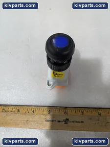 Bartec 07-3363-.100 Blue Illuminated Push Button – actual item, photo 3 of 6