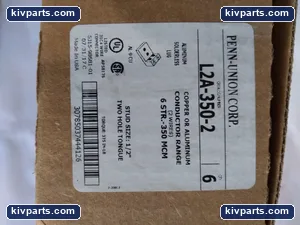 Penn Union L2A-350-2 Two Hole Lug – actual item, photo 2 of 4