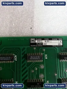 Square D 8881 B-53 Board PCB Industrial Control – actual item, photo 2 of 3