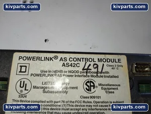 Square D AS42C Screen Monitor Nehb Nqod Panel – actual item, photo 6 of 6