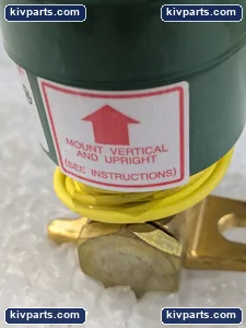 ASCO 8300A081F Red Hat Brass Solenoid Valve – actual item, photo 6 of 7