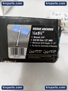 SD1 Powerpro Wedge Anchor – actual item, photo 4 of 7