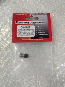 ELECTRONIC ACCESSORIES 30-700A AUDIONVIDEO CONNECTOR – actual item, photo 1 of 6