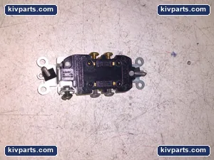 Leviton 5325-W Decora Duplex Receptacle – actual item, photo 2 of 5