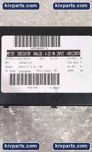Versatile Measuring Instruments 9283-21-E-HL-13M Panel Meter – actual item, photo 3 of 5