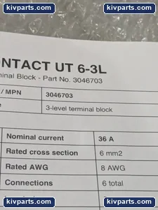 Phoenix Contact 3046703 Contac UT – actual item, photo 5 of 6