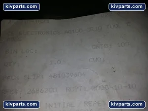 AQ100-CE10 Qualifier Electronic Module – actual item, photo 3 of 5