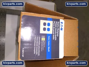 Eaton PJ82V-SP-L Duplex Wallpalte – actual item, photo 2 of 4