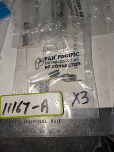 PAN Pacific MU-3252 RF Connectors