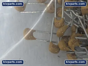 Kemet C315C103M5U5T Radial Ceramic Capacitor – actual item, photo 3 of 4