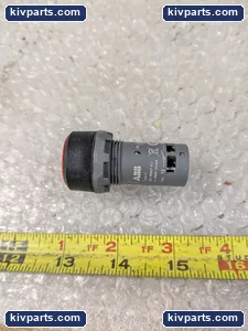 ABB CP1-10R-11 Flush Compact Pushbutton Switch – actual item, photo 3 of 6