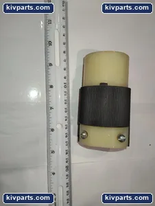 Hubbell Inlets 4 Wire Locking Plug – actual item, photo 5 of 6