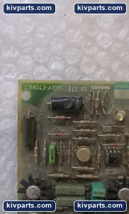 Siemens C98043A1015-L112 Drive Control Regulator PCB – actual item, photo 3 of 3