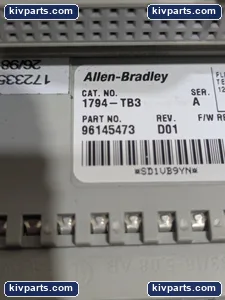 Allen-Bradley 1794-TB3 Flex I/O Terminal Base Unit PLC – actual item, photo 3 of 8