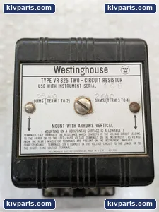 Westinghouse C79458-L8002-B20 VR 825 Two-Circuit Resistor – actual item, photo 2 of 16