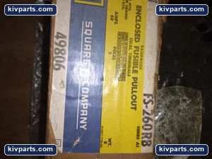 Square D FS-260RB Fusible Pullout Disconnect – actual item, photo 6 of 9