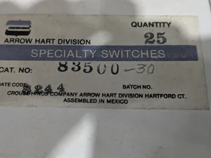 Arrow Hart 83500-30 Specialty Switch Adapter