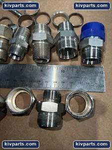 Lot Of Assorted SWAGELOCK Fittings STAINLESS STEEL .. As In Pictures – actual item, photo 3 of 8