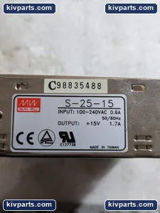 Mean Well S-25-15 MW Adjustable Power Supply – actual item, photo 5 of 7