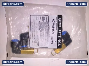 SMC KQW12-02S Male Elbow One-Touch Fitting – actual item, photo 2 of 3