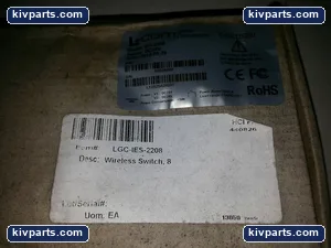 L-com IES-2208 Industrial Ethernet Switch – actual item, photo 2 of 4
