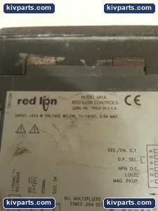 Red Lion Rate Indicator Panel Meter – actual item, photo 3 of 7